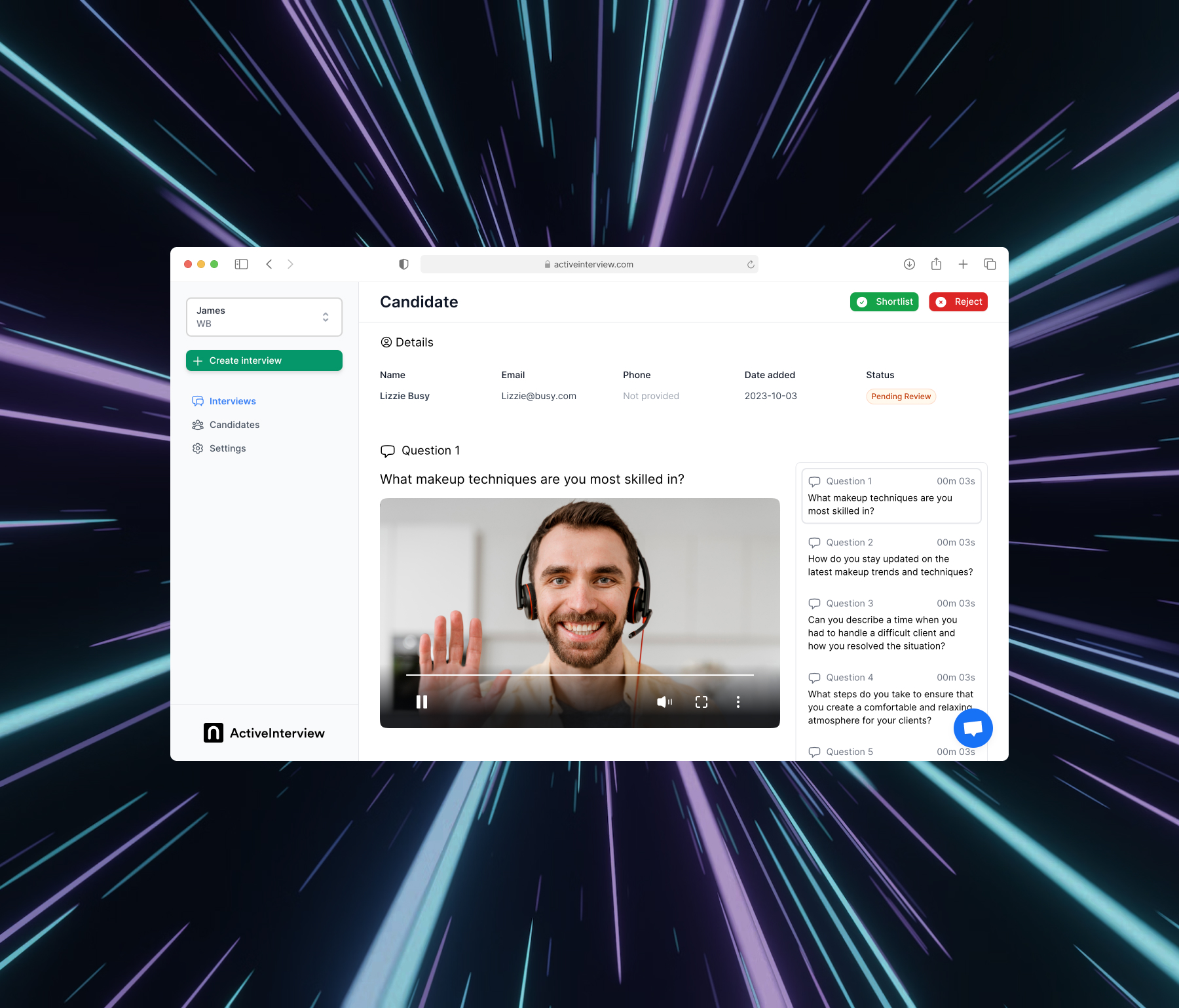 Revolutionizing the Hiring Process with on-Demand Video Interviews